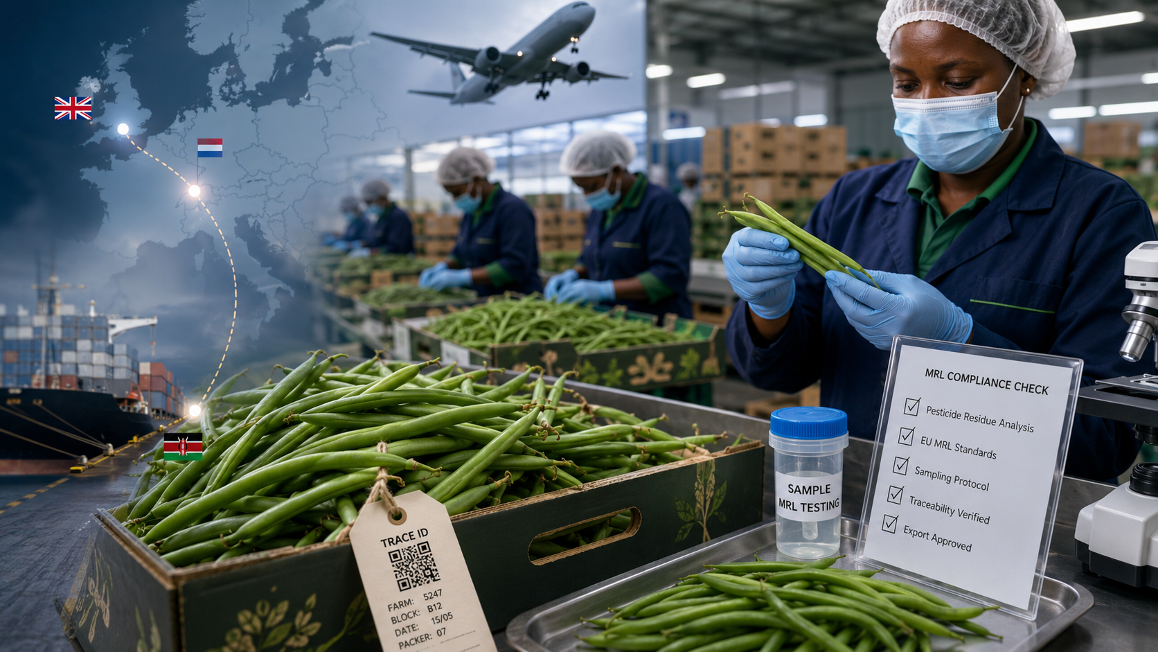 Kenya’s French bean sector faces a critical quality and MRL compliance crisis in key EU markets.