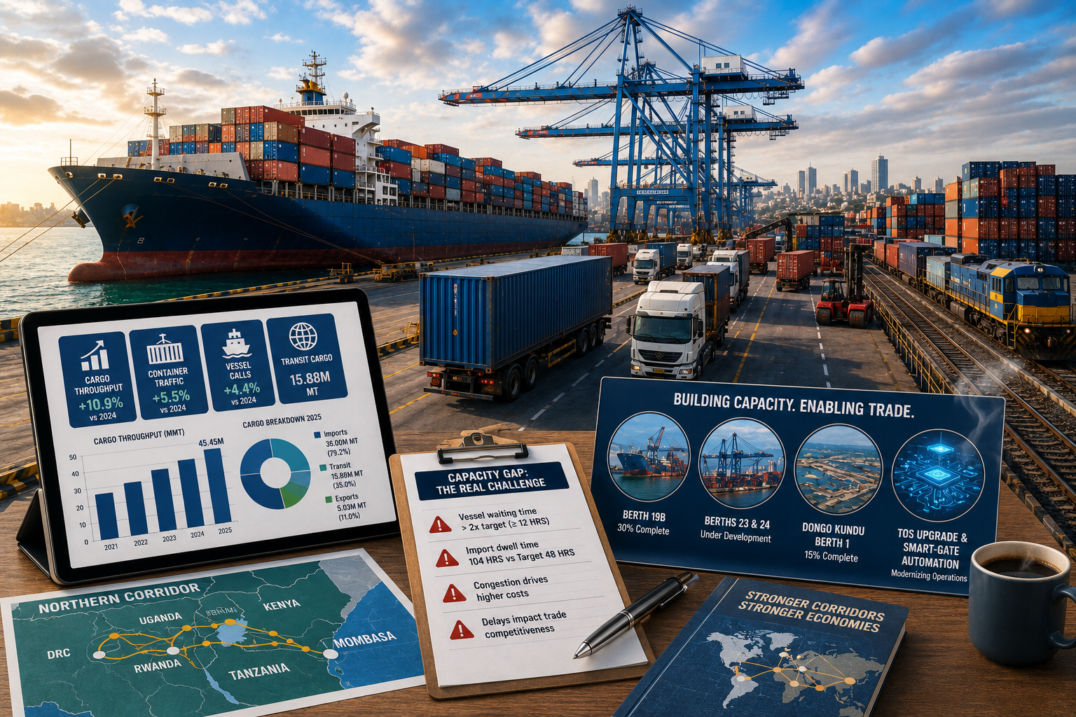 Mombasa Port cargo growth exposes the critical capacity gap behind persistent congestion
