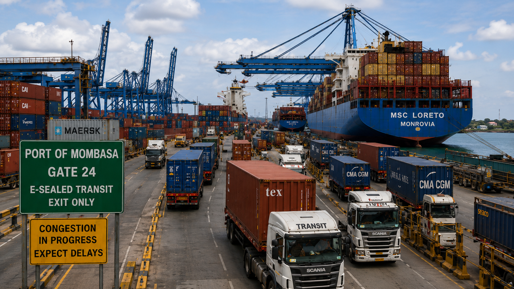 Mombasa Festive-Season Congestion and South Sudan Transit-Levy Row Expose Corridor Dwell-Time Risk