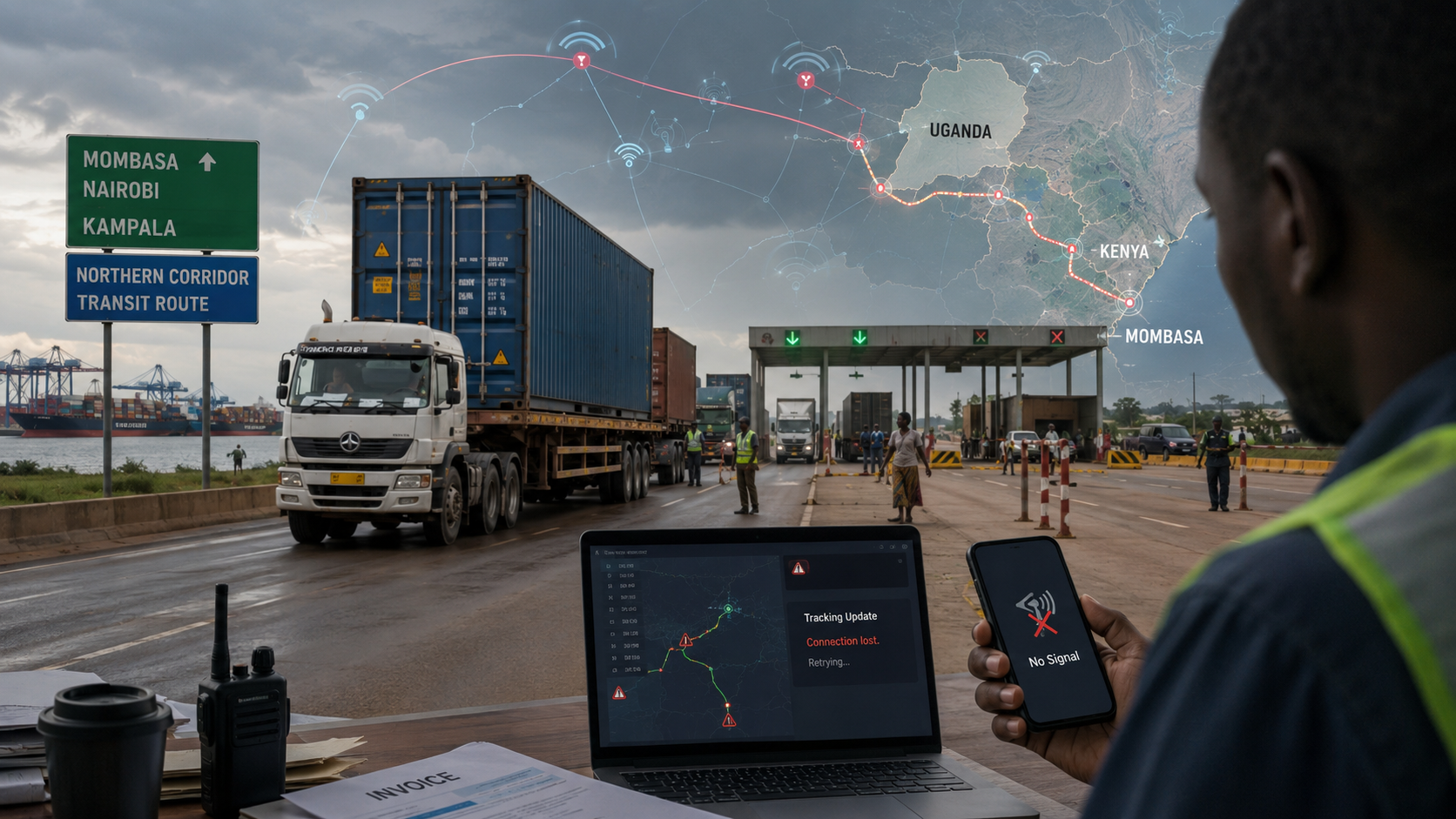 Uganda election blackout exposes Northern Corridor digital-dependency risk for transit cargo