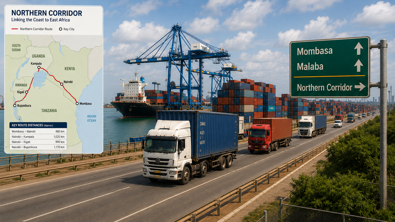 Kenya’s Northern Corridor Reform Plan Acknowledges Critical Cargo Diversion Risks